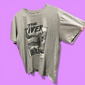 Cool Bruce Springsteen The River t-shirt gym gray American Apparel rock music